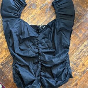 White House Black Market Elegant Black Top